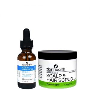 zion health Scalp Serum and Hair Scrub
