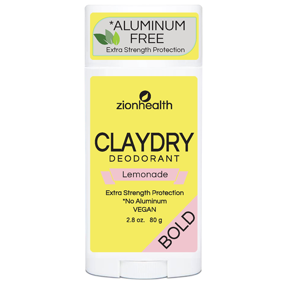 Clay Dry Bold – Lemonade Vegan Deodorant