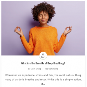 Deep Breathing benefits